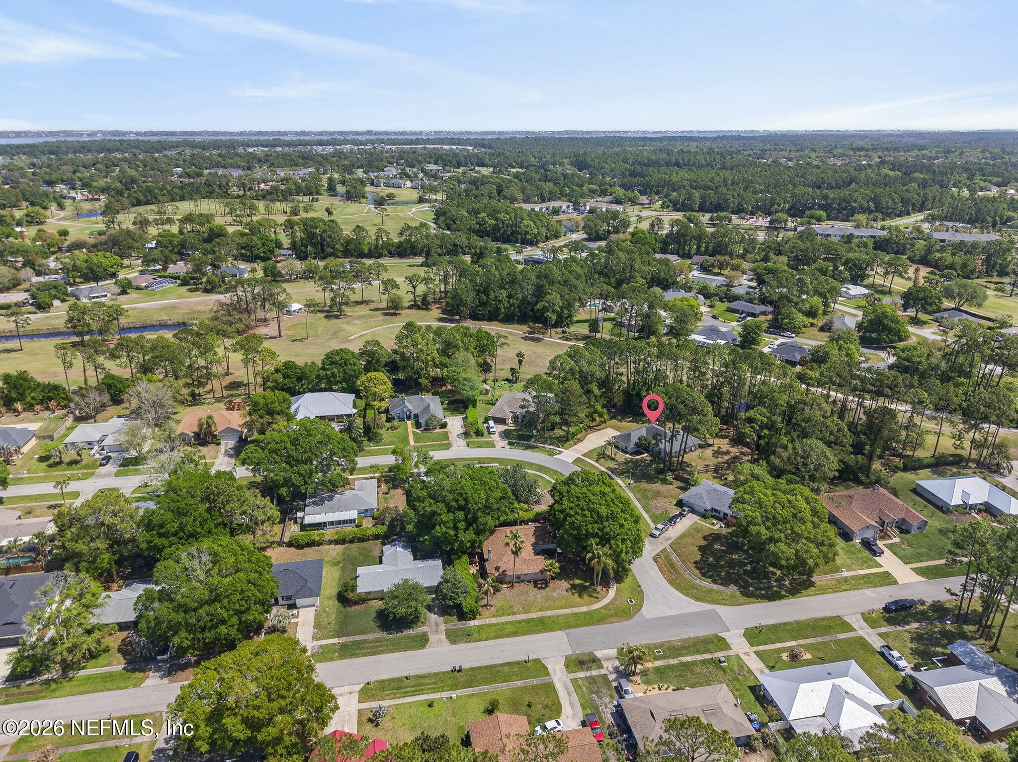394 Cassandra Lane St. Augustine, FL 32086 - Photo 35 of 43 an aerial view of residential houses with outdoor space and trees
