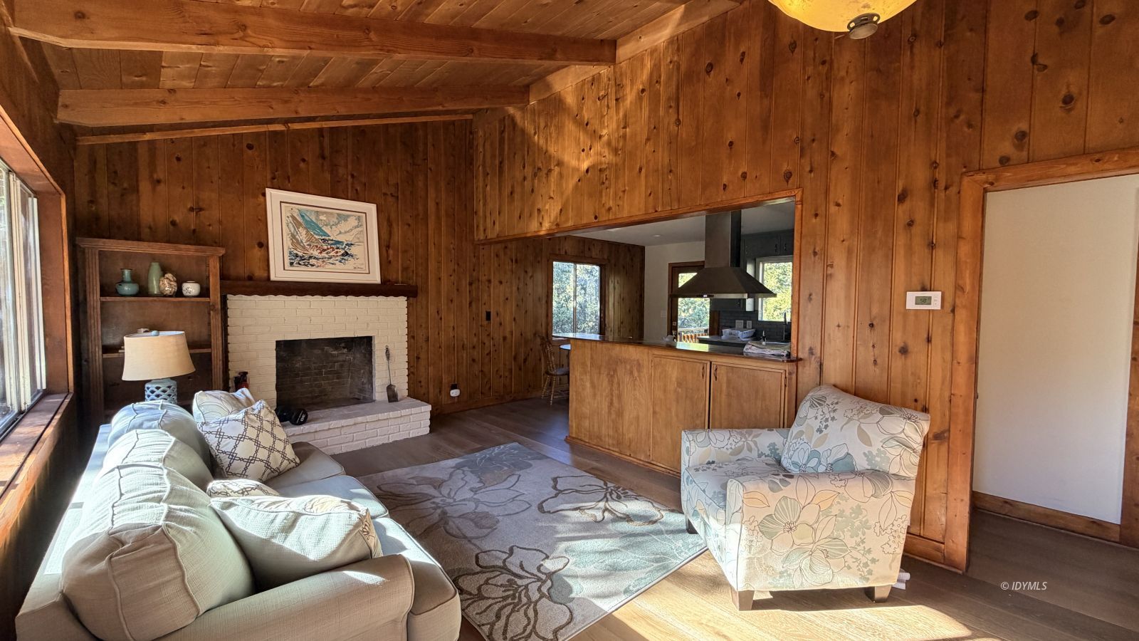 53390 Circle View Drive Idyllwild, CA 92549 - Photo 8 of 22 a living room with furniture and a fireplace
