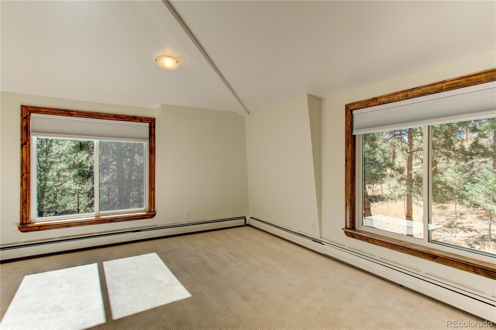 30305 Lone Spruce Road Evergreen, CO 80439 - Photo 30 of 40 a view of an empty room with a window