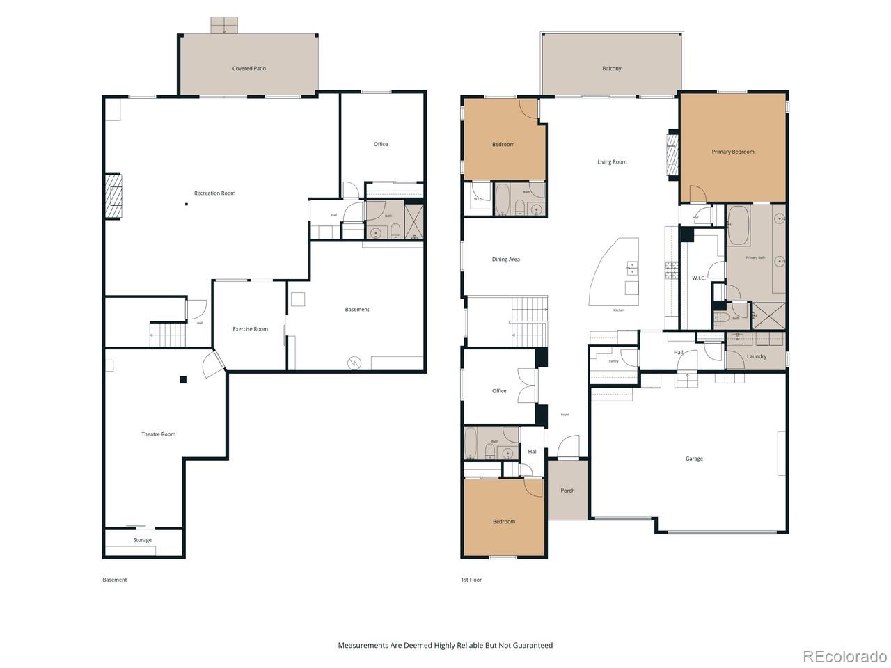 164 Rockingham Circle Castle Pines, CO 80108 - Photo 43 of 43 a picture of floor plan