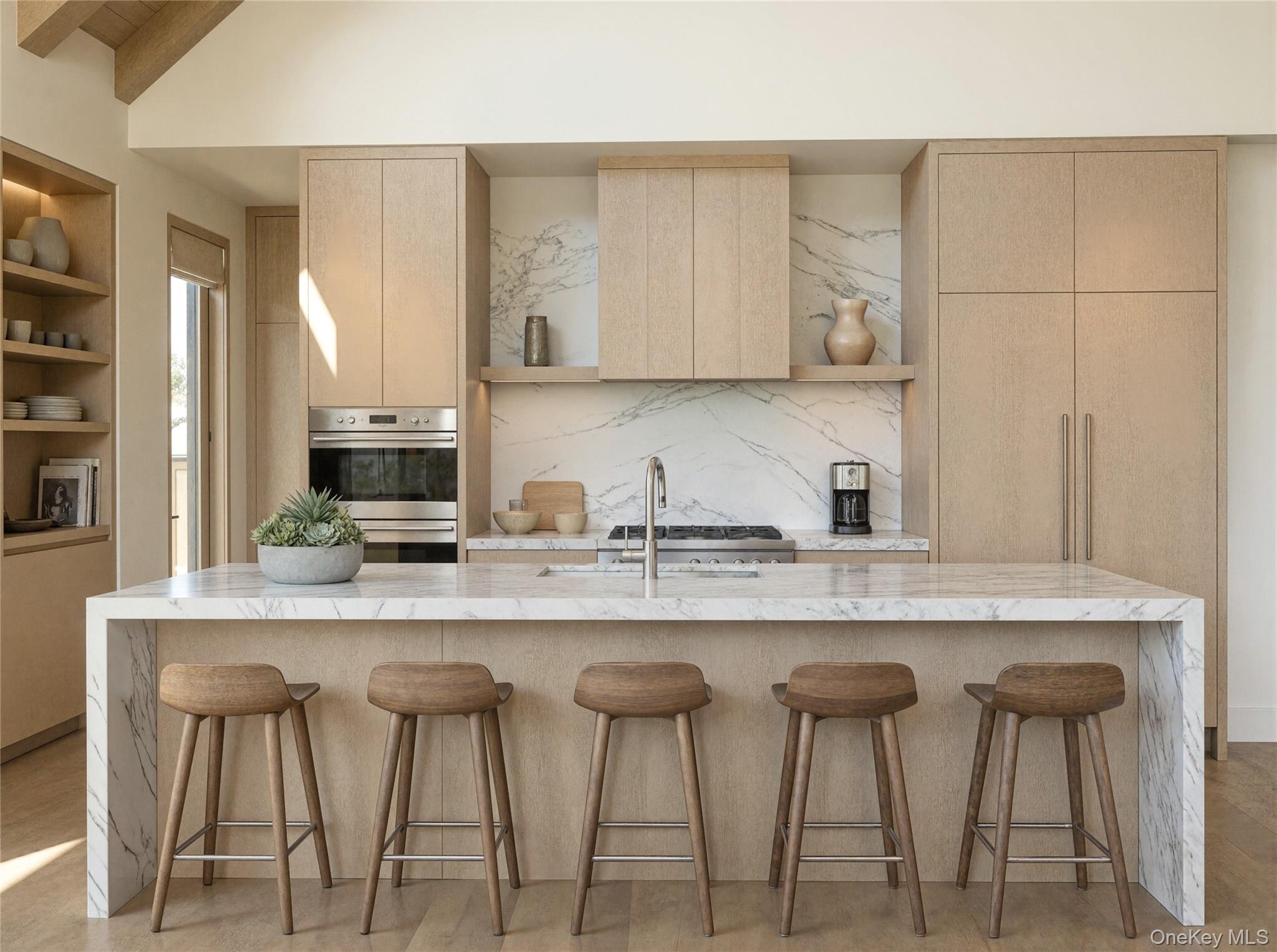 310 Mt Holly Road, Unit A Katonah, NY 10536 - Photo 4 of 33 a kitchen with stainless steel appliances a sink and cabinets