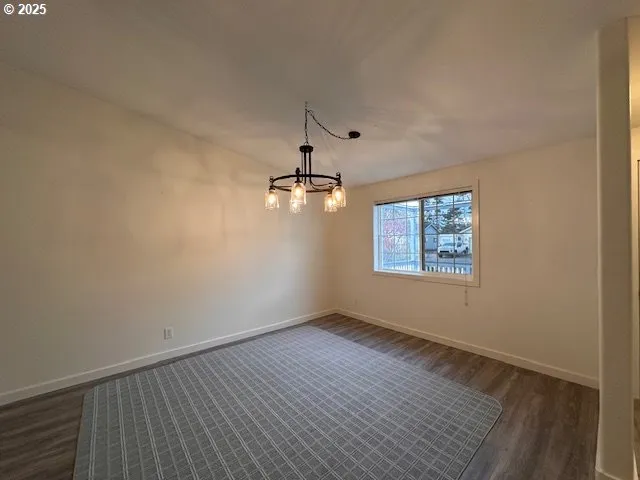 wooden floor in an empty room