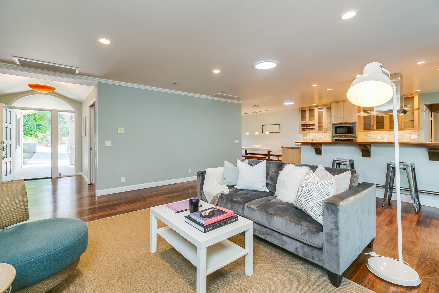 417 Andrew Drive Ojai, CA 93023 - Photo 11 of 31 a living room with furniture and a large window