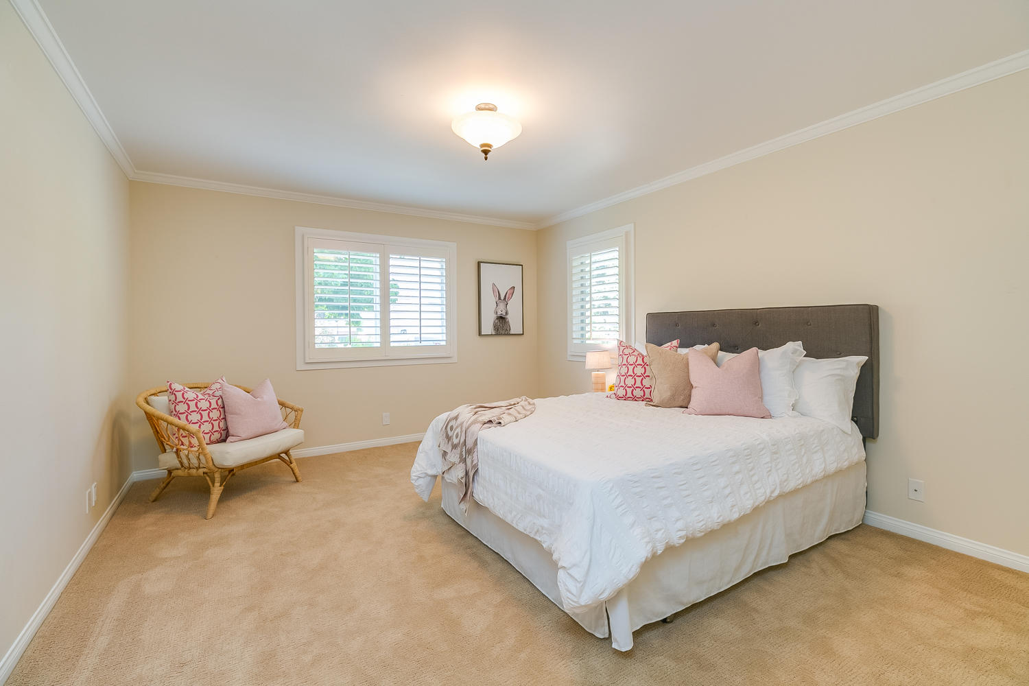 417 Andrew Drive Ojai, CA 93023 - Photo 21 of 31 a bedroom with a bed chair and window