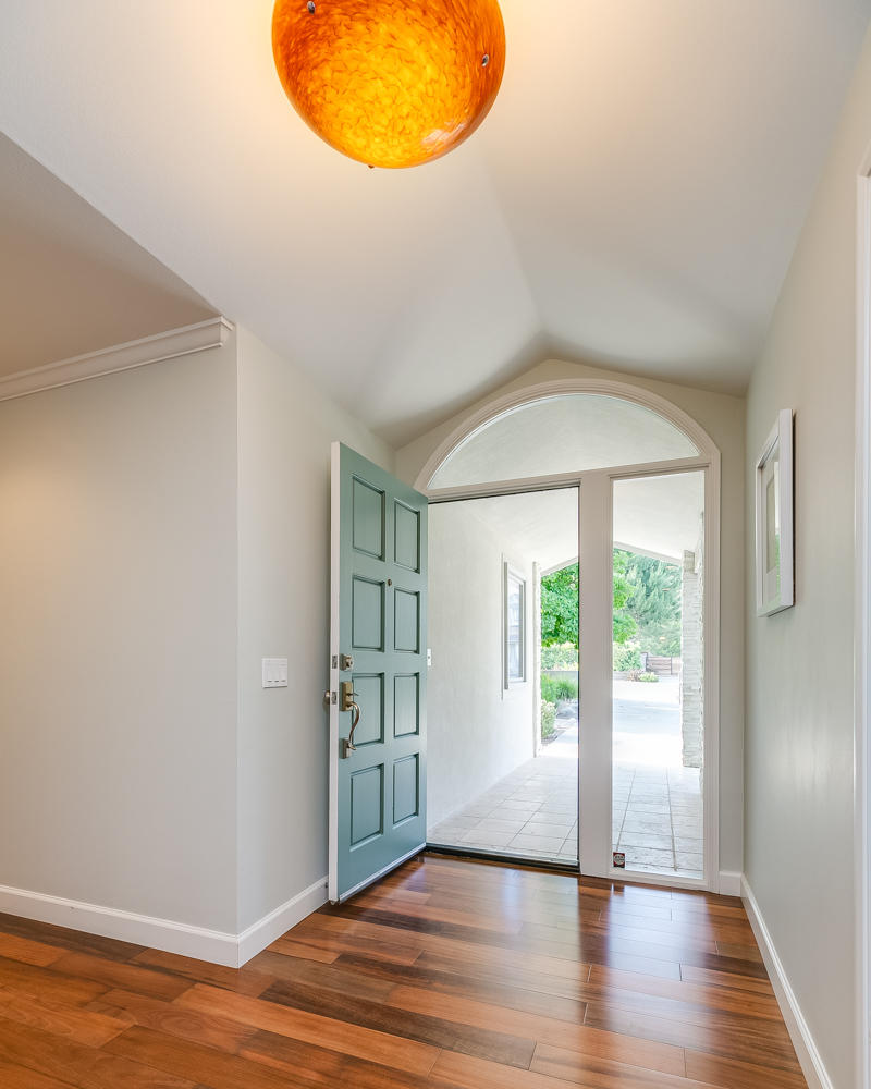 417 Andrew Drive Ojai, CA 93023 - Photo 9 of 31 a view of an empty room with wooden floor and a window