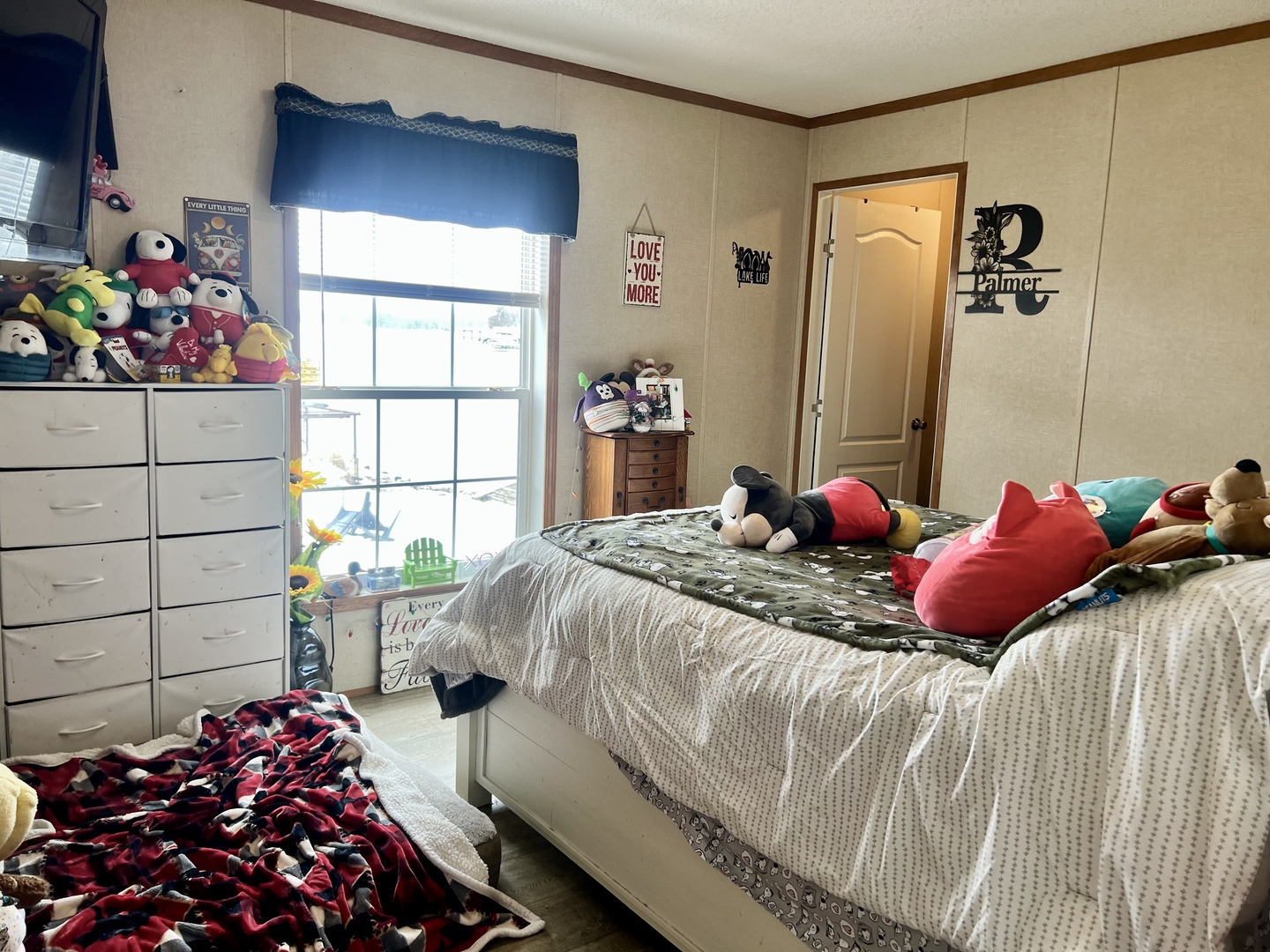 27 Lakeview Road Gays, IL 61928 - Photo 16 of 26 a bedroom with a bed and a window