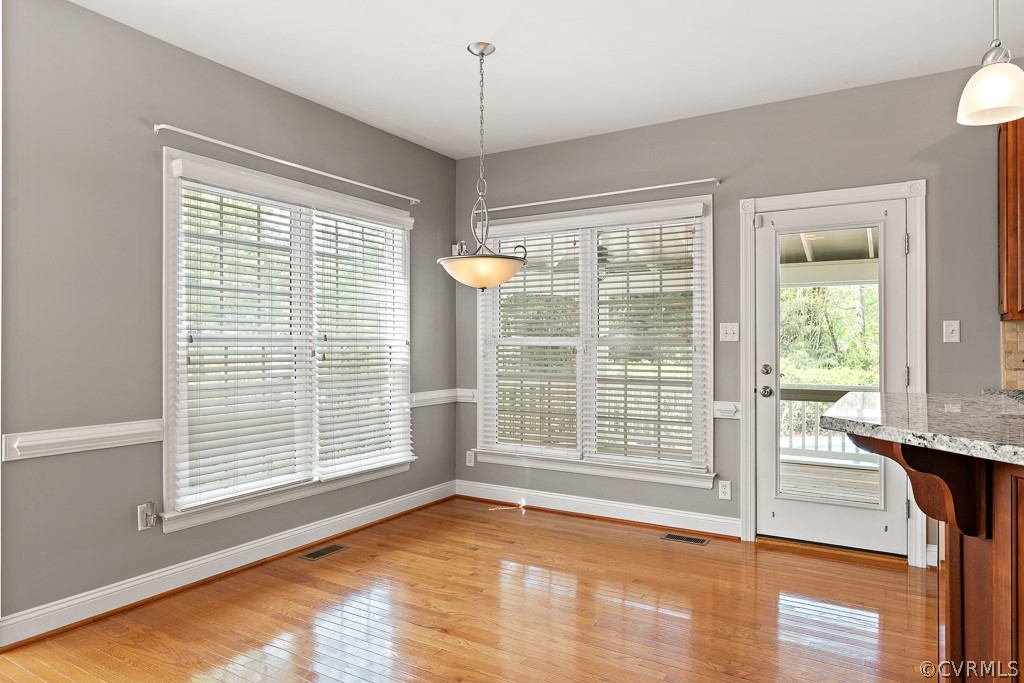 3412 Post Mill Place Midlothian, VA 23113 - Photo 15 of 50 Spacious eat-in with access to the screened-in por