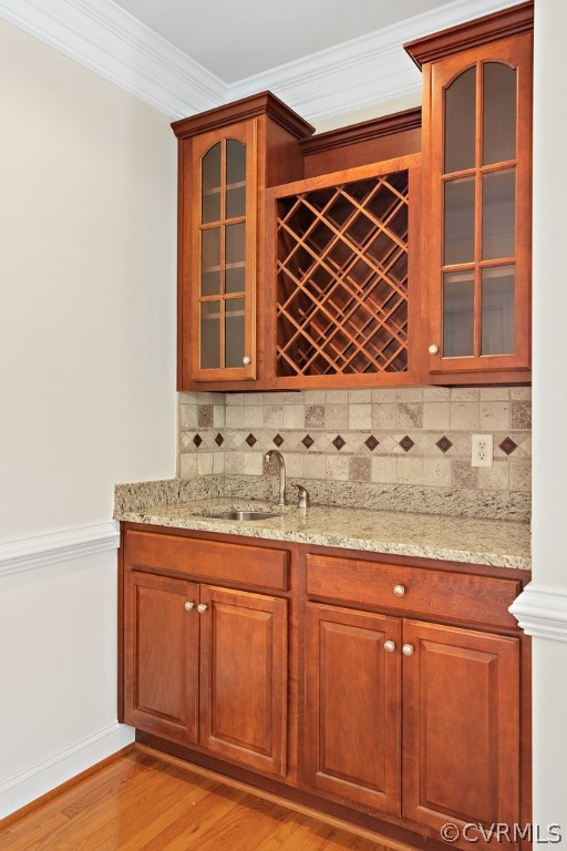 3412 Post Mill Place Midlothian, VA 23113 - Photo 16 of 50 Butler's pantry with wine rack and additional stor