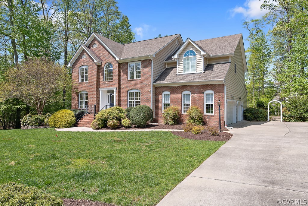 3412 Post Mill Place Midlothian, VA 23113 - Photo 2 of 50 This home offers a 3 car garage!