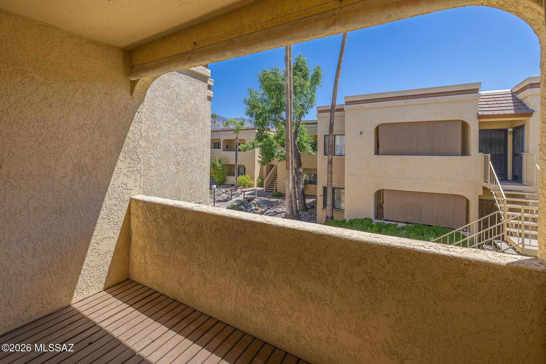 5500 North Valley View Road, Unit 213 Tucson, AZ 85718 - Photo 22 of 32 Covered Balcony