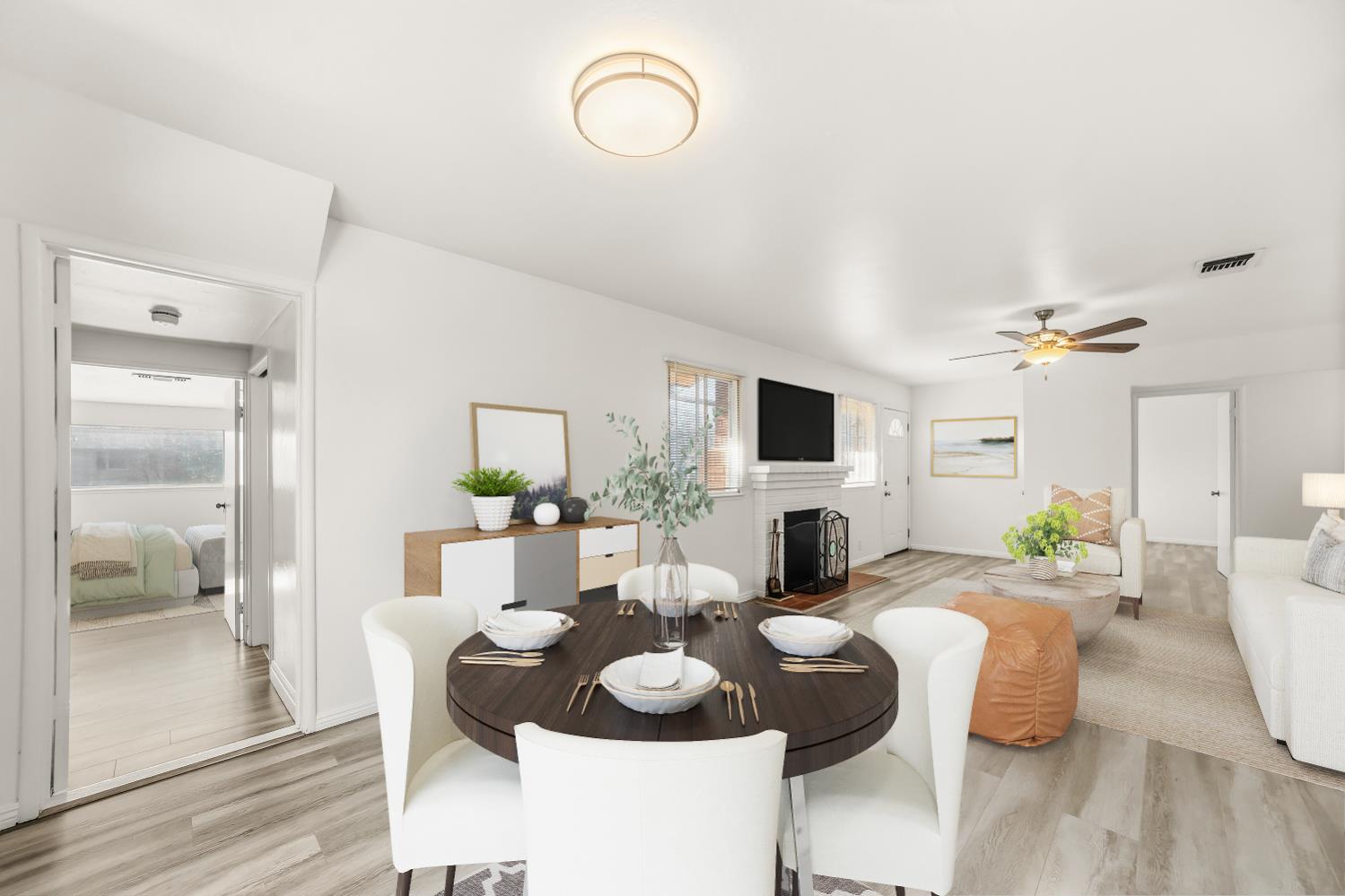 10513 Spaulding Way Rancho Cordova, CA 95670 - Photo 8 of 31 Virtually Staged Dining Area