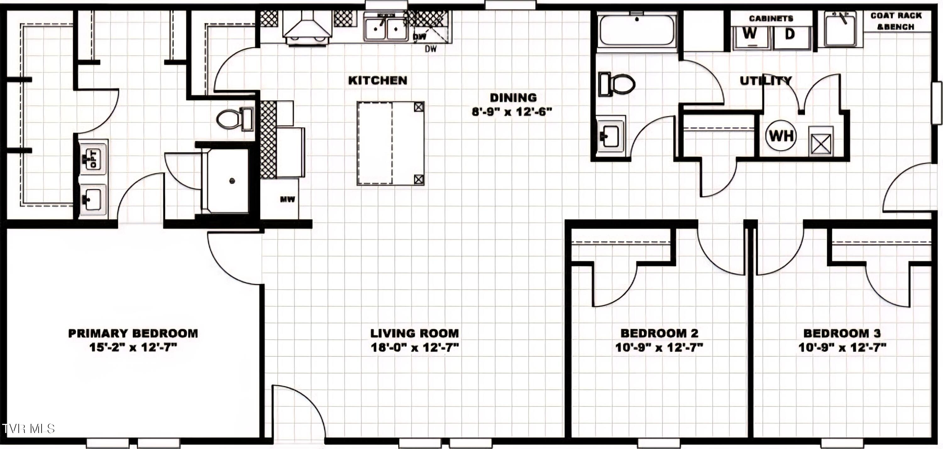 555 McDonald Road Midway, TN 37809 - Photo 38 of 38 Floor Plan