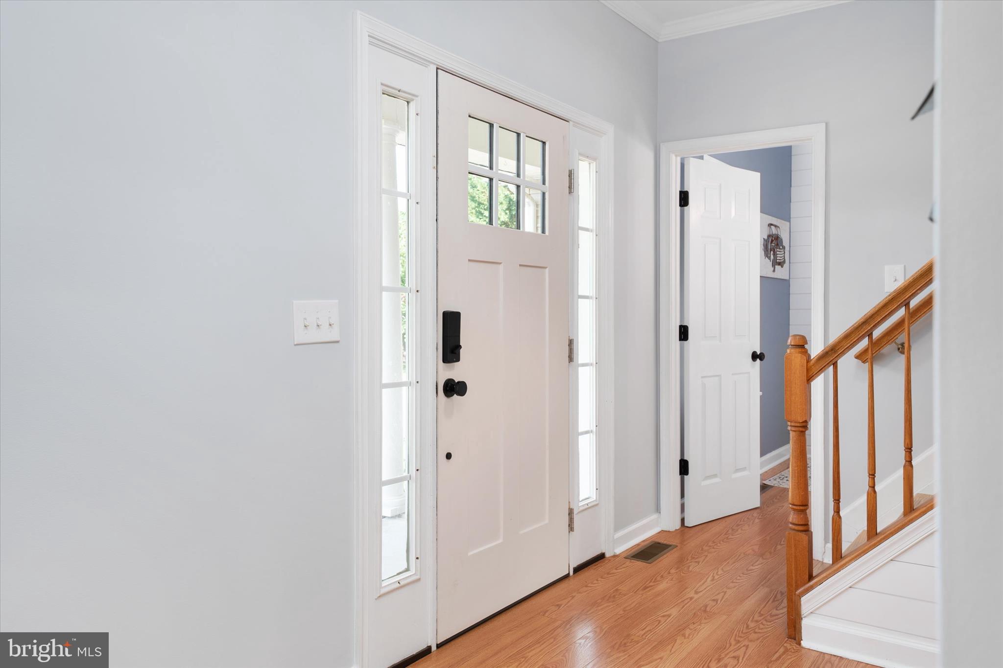 913 Clark Corner Road Centreville, MD 21617 - Photo 9 of 66 a view of an entryway with wooden floor
