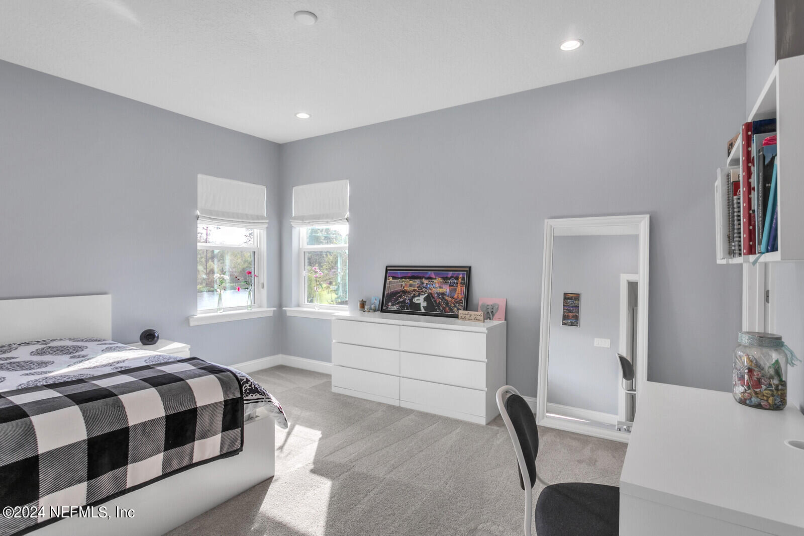 240 Pine Haven Drive St. Johns, FL 32259 - Photo 29 of 46 a spacious bedroom with a bed and a large window