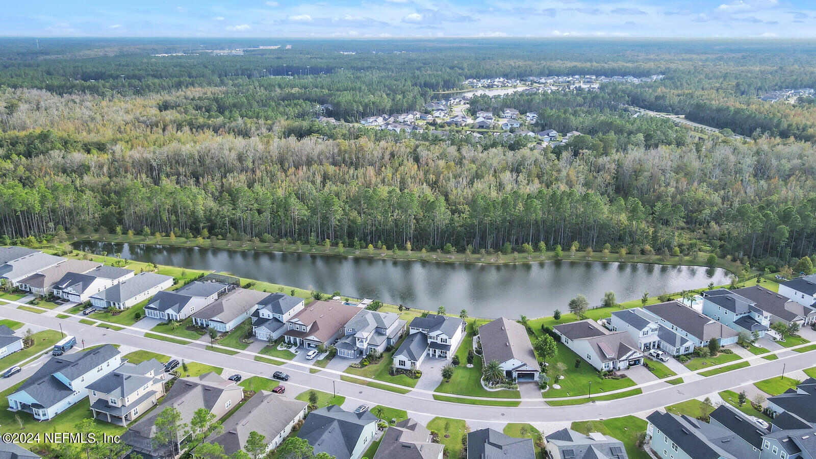 240 Pine Haven Drive St. Johns, FL 32259 - Photo 44 of 46 a view of lake with outdoor space