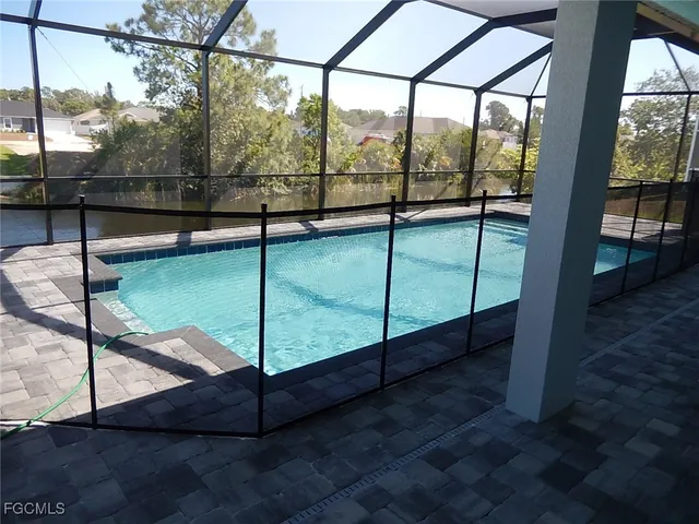 a view of outdoor space and backyard from window