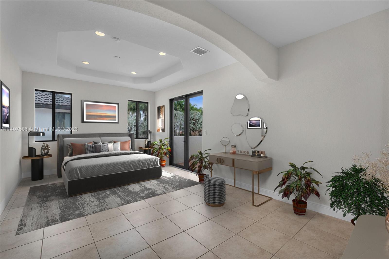 Tamiami Miami, FL 33184 - Photo 23 of 46 a living room with furniture and flowers