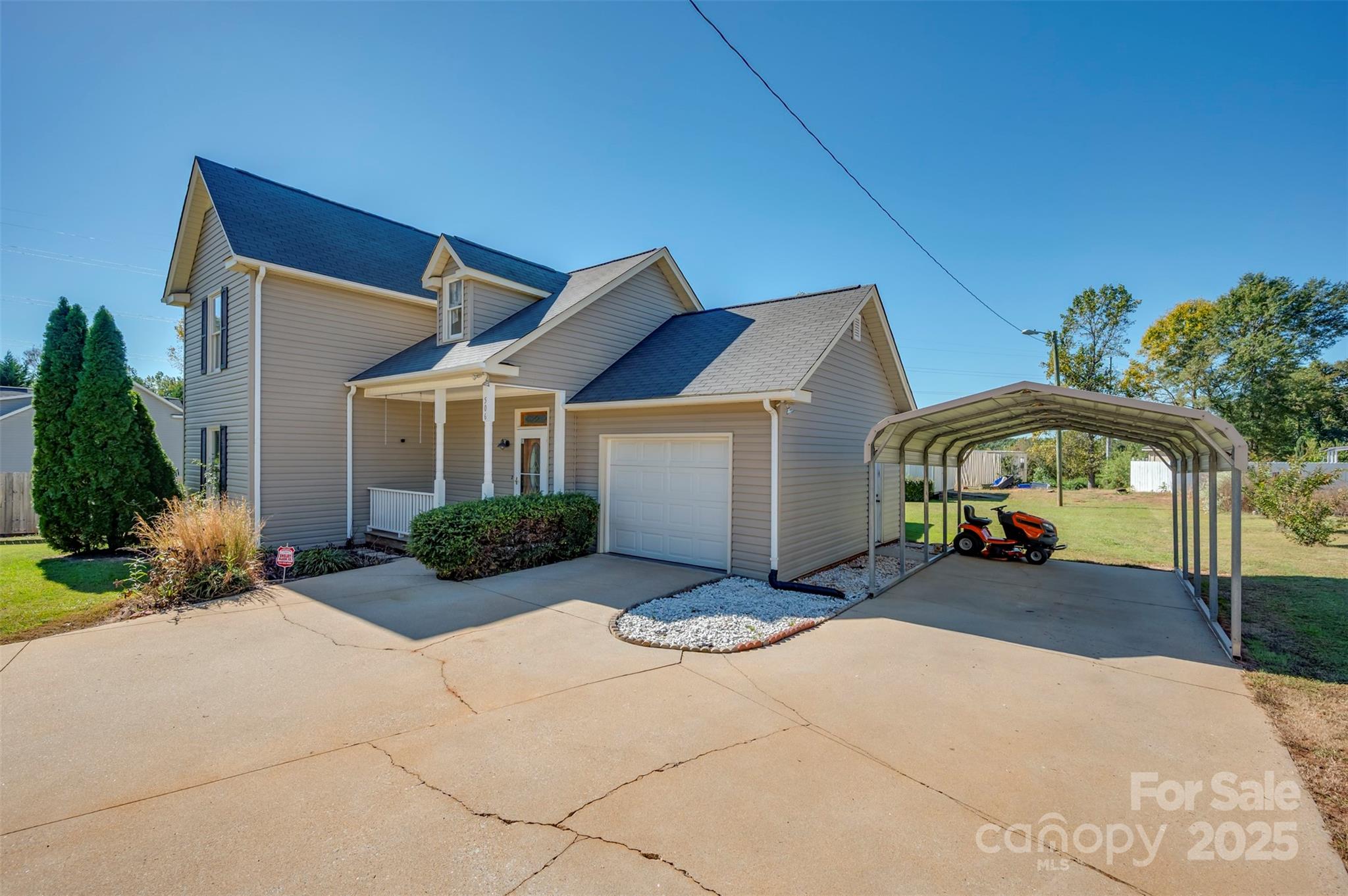 506 Pleasant Street Spindale, NC 28160 - Photo 30 of 34 a view of a house with backyard