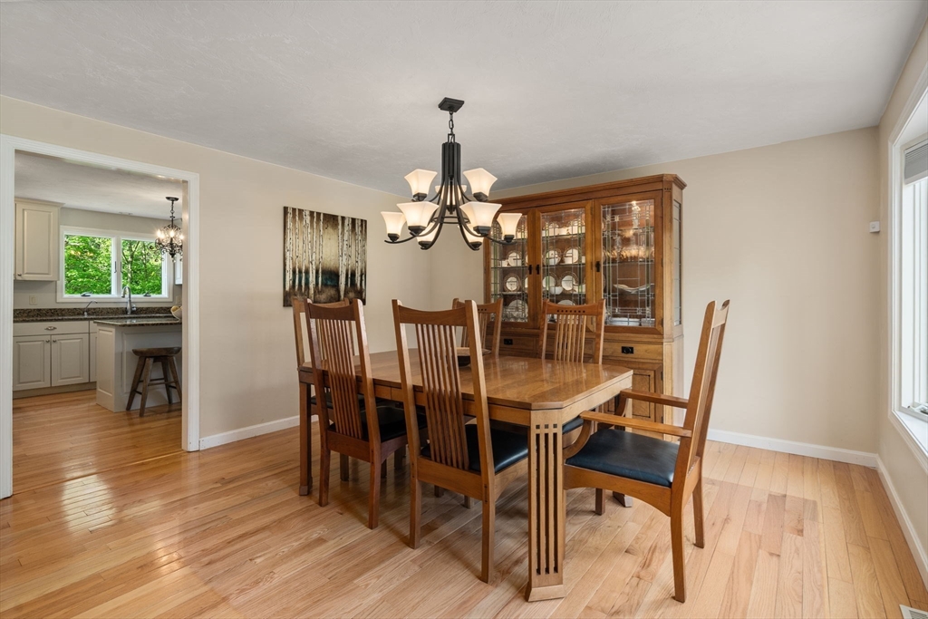 11 Cow Hill Road Sharon, MA 02067 - Photo 4 of 30 a dining room with furniture window and wooden floor