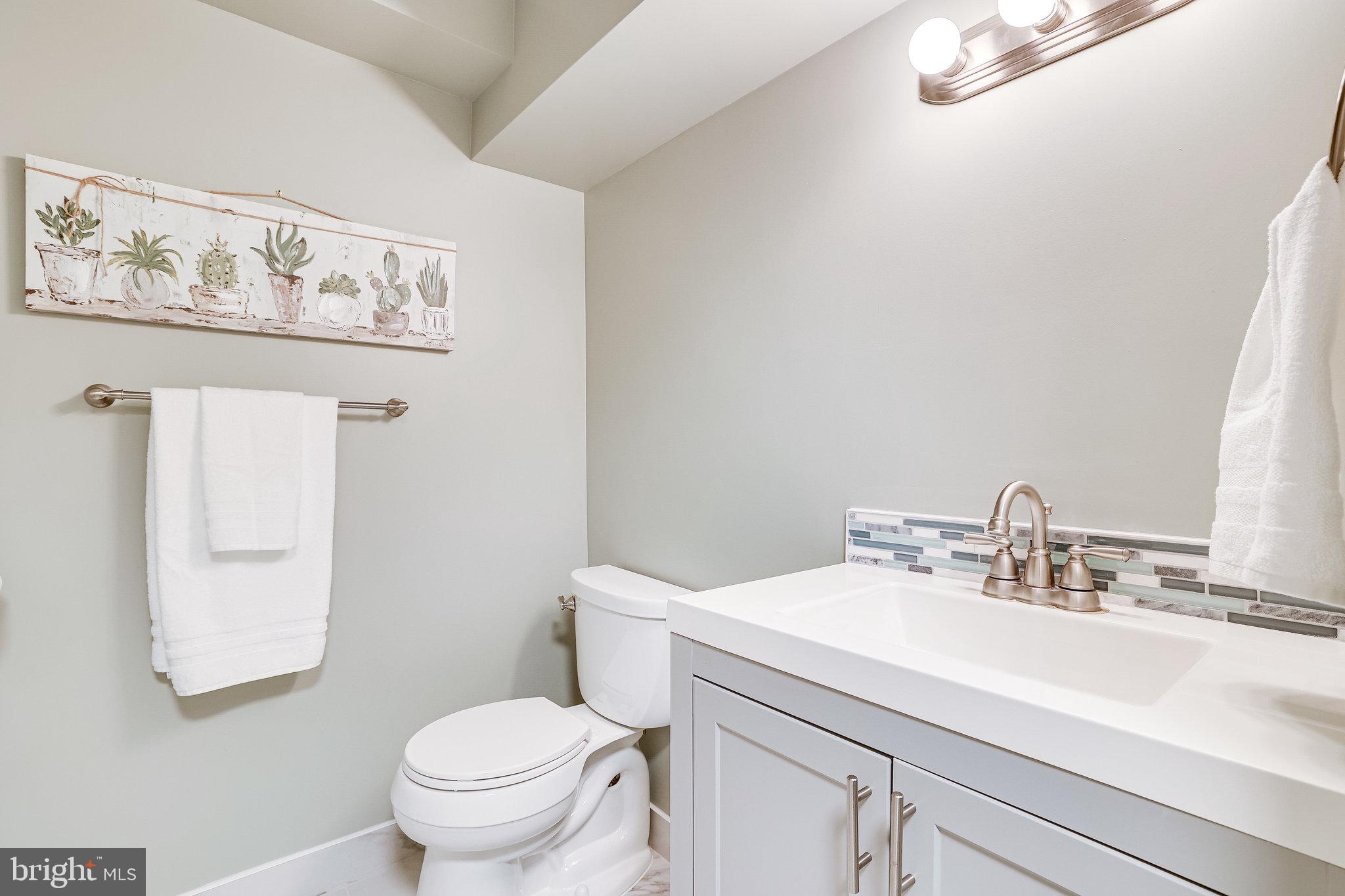 138 Peyton Road Sterling, VA 20165 - Photo 54 of 64 Updated Basement Bathroom