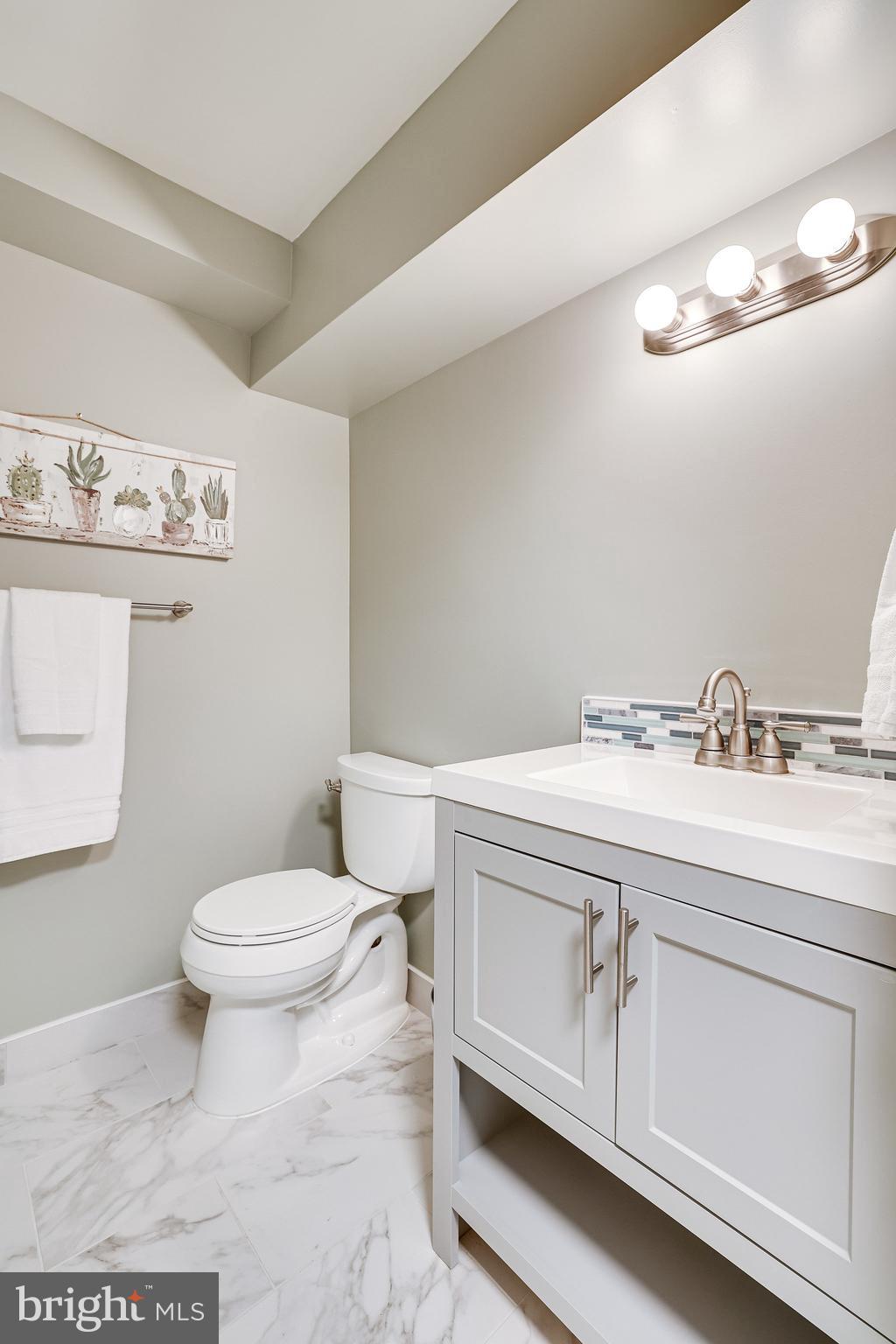 138 Peyton Road Sterling, VA 20165 - Photo 55 of 64 Updated Basement Bathroom