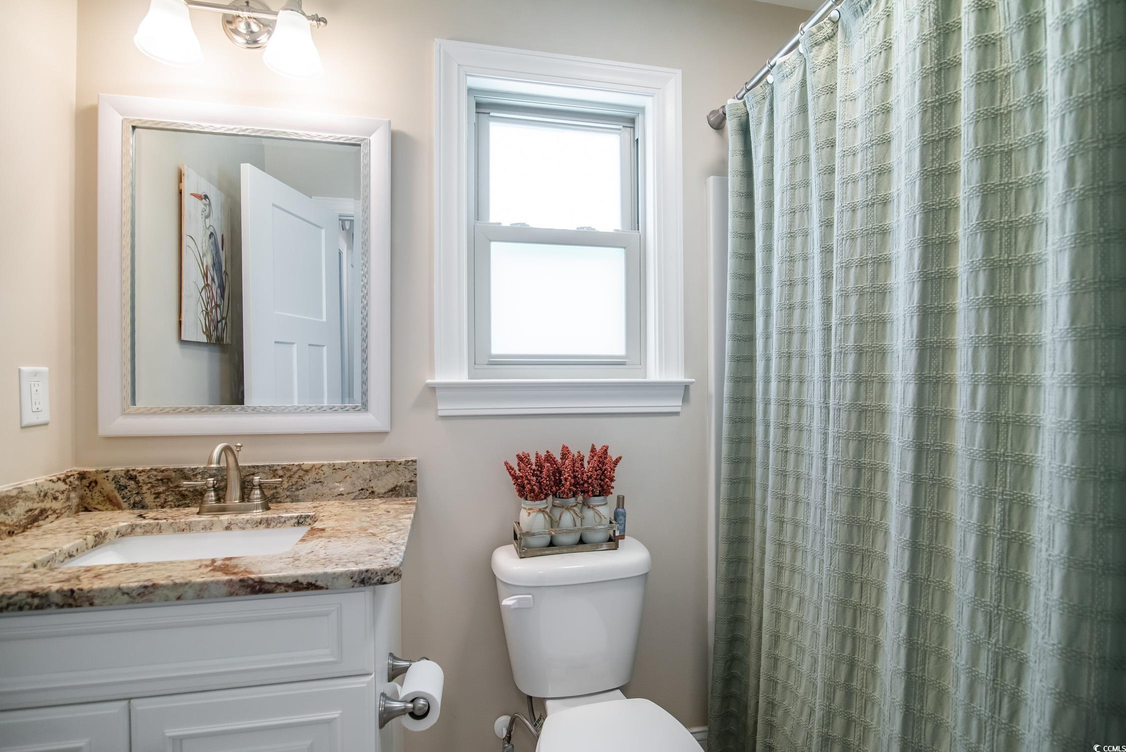 193 Field Loop Road Georgetown, SC 29440 - Photo 24 of 40 Bathroom featuring toilet, vanity, and a shower wi