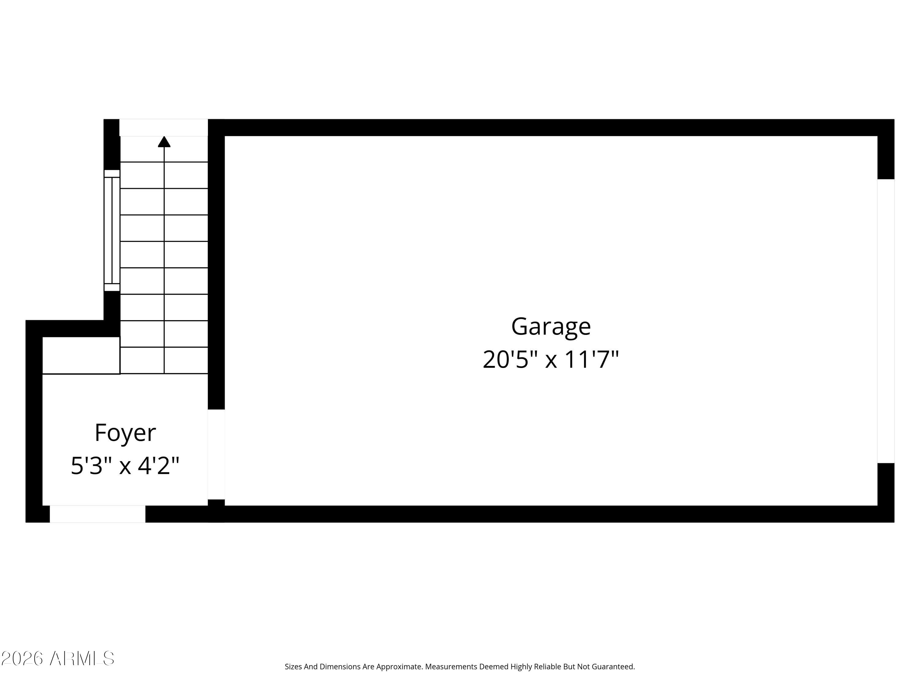 2992 North Miller Road, Unit A212 Scottsdale, AZ 85251 - Photo 24 of 25 Garage and Entry Floorplan (1st Level)