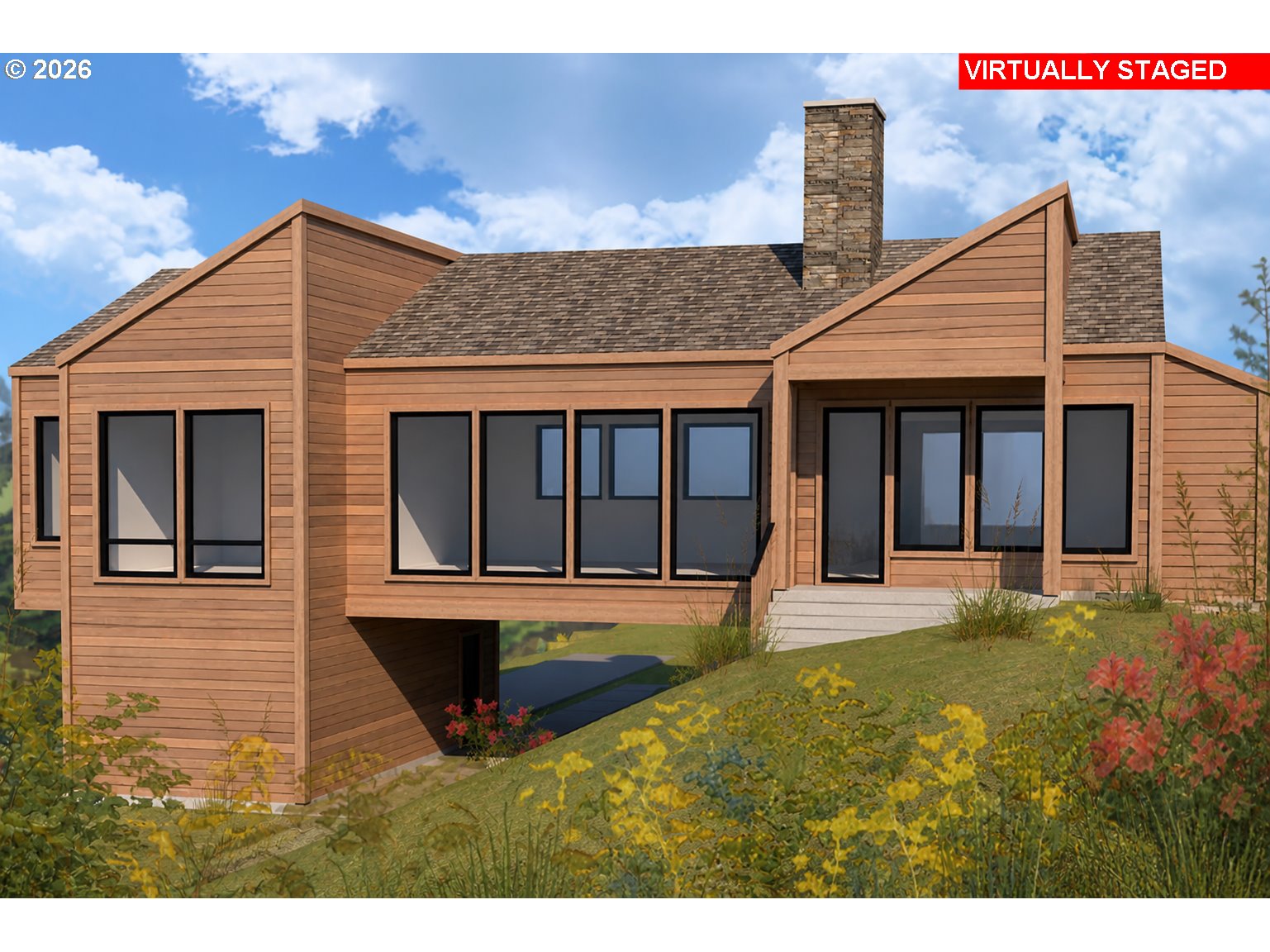 34775 Bay Loop Road Nehalem, OR 97131 - Photo 6 of 10 a house view with a garden space