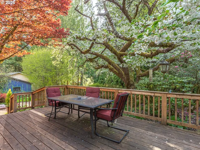 a view of a chairs and table on the wooden floor