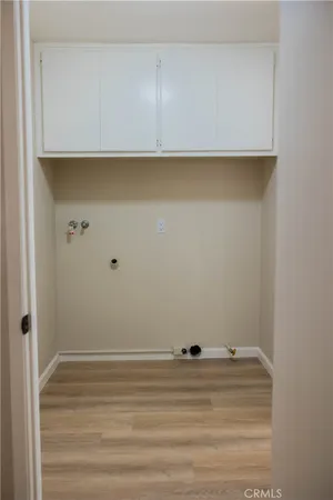 a view of small space with window