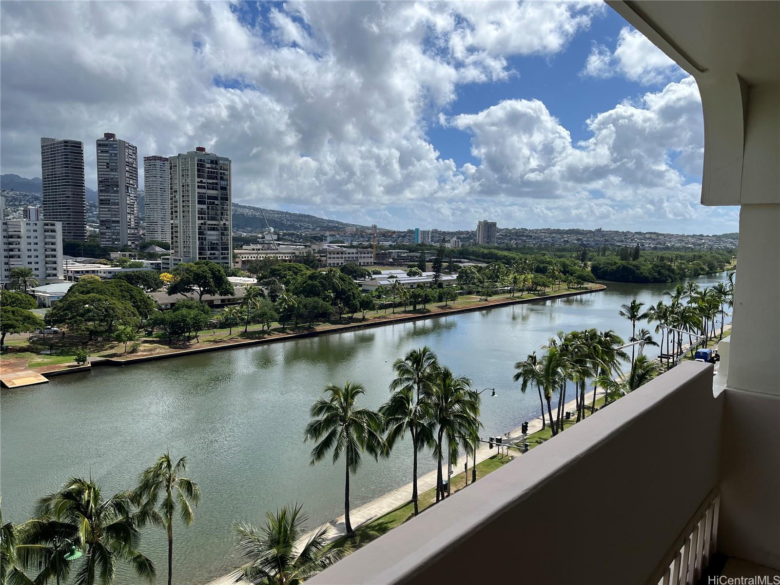 2085 Ala Wai Boulevard, Unit B94 Honolulu, HI 96815 - Photo 19 of 23 a view of a lake with a city