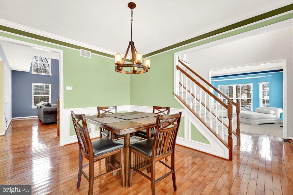 1719 Dixie Line Road Elkton, MD 21921 - Photo 9 of 30 Tray Ceiling in DR with Stylish Light Fixture