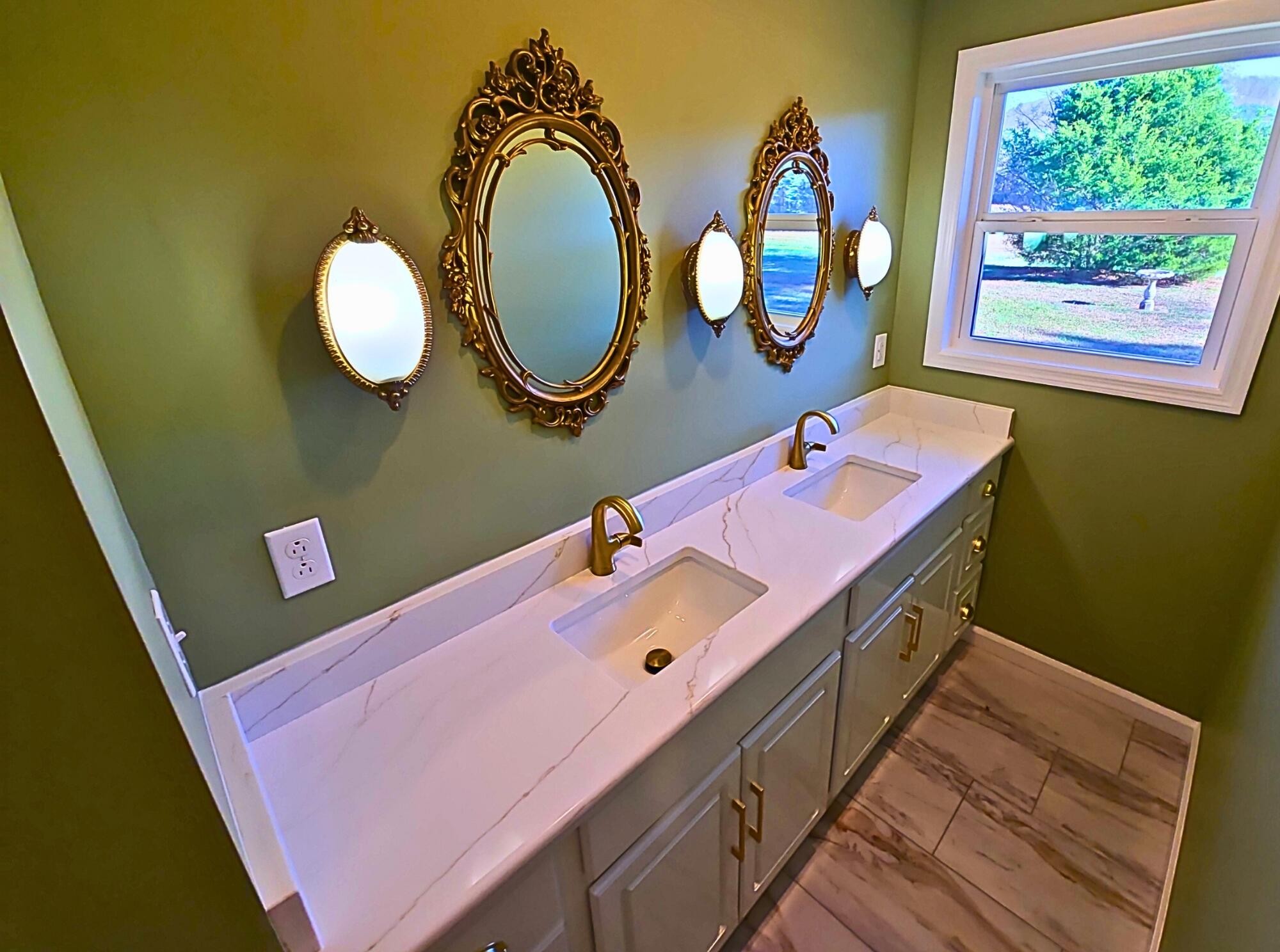 858 Main Street Decatur, TN 37322 - Photo 20 of 47 a bathroom with a sink mirror and vanity
