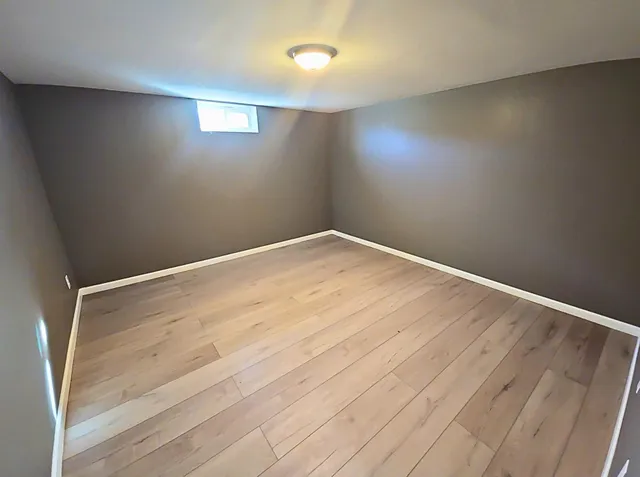 wooden floor in a room