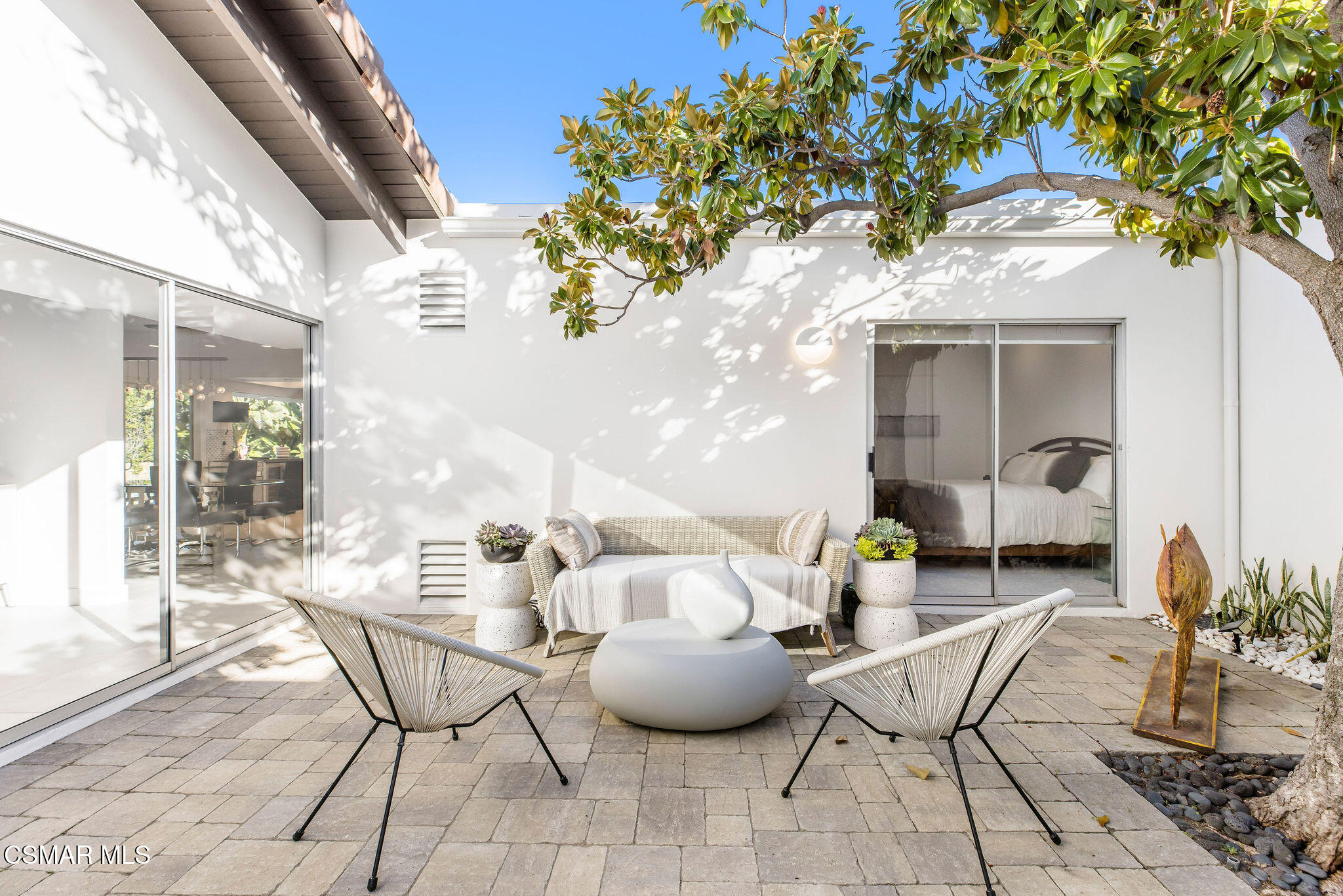 4516 Knightsgate Road Westlake Village, CA 91361 - Photo 26 of 42 Interior Patio (Bedroom 4 Opens To)