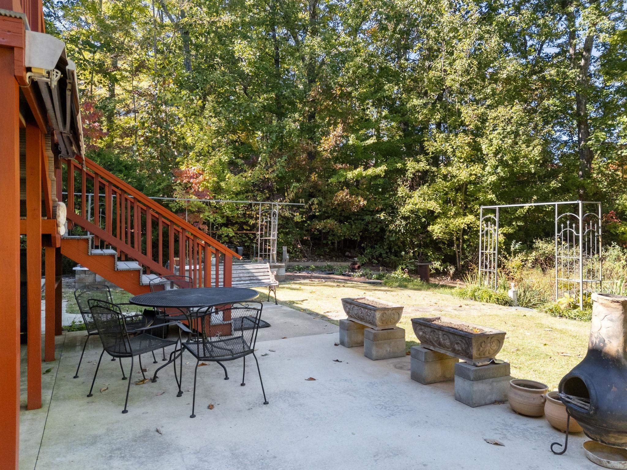160 Caledonia Road Landrum, SC 29356 - Photo 40 of 49 Rear patio