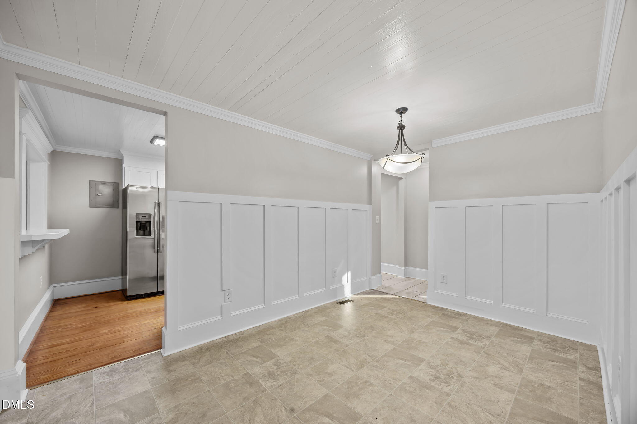 5869 Deans Street Bailey, NC 27807 - Photo 21 of 62 wooden floor in an empty room with a bathroom