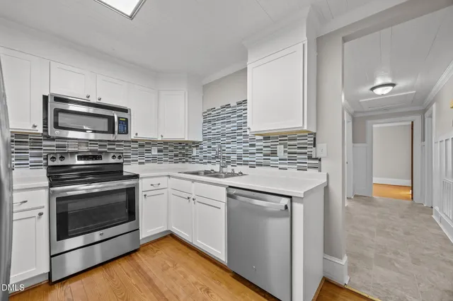 wooden floor in an empty room