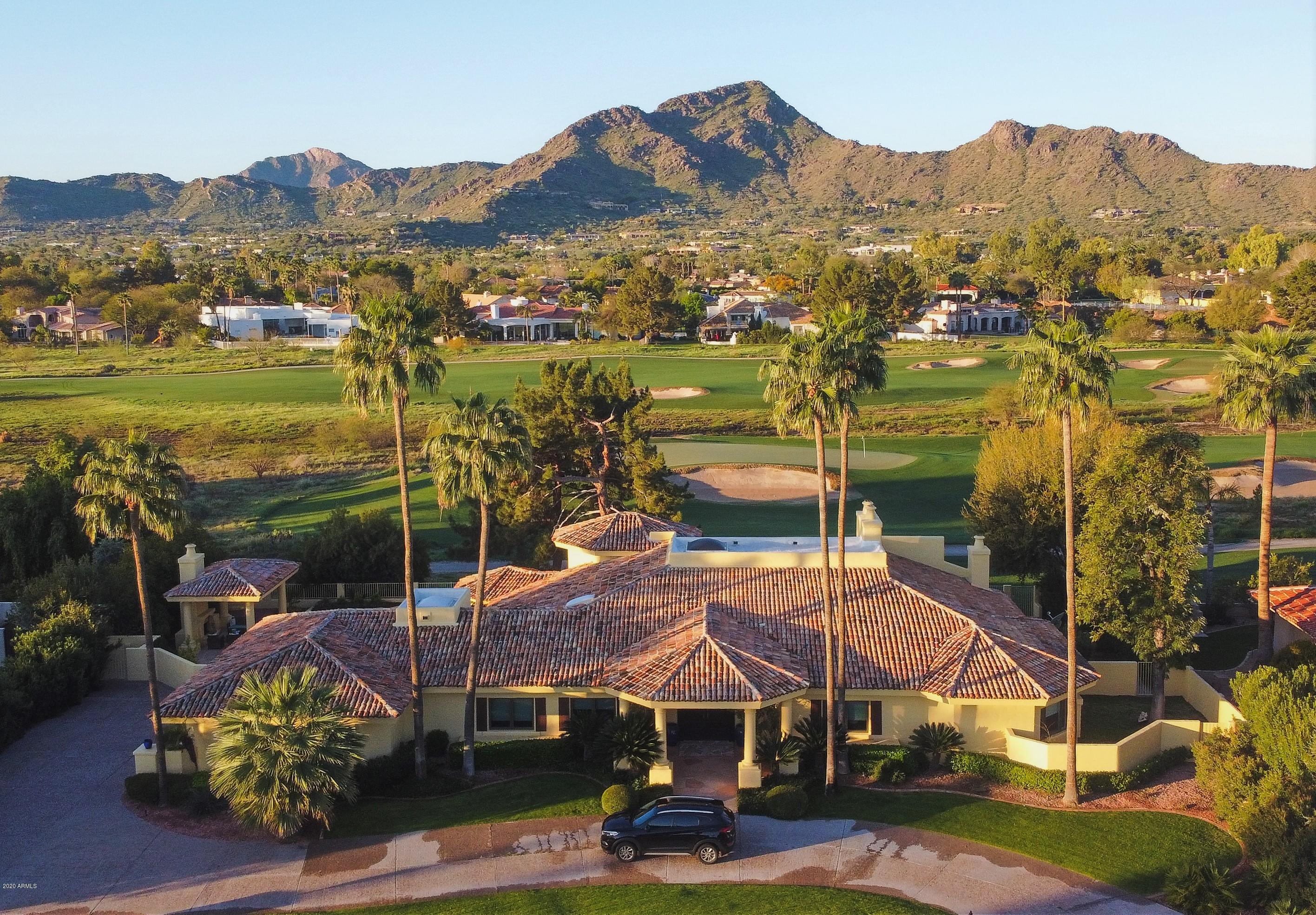 6231 East Horseshoe Road Paradise Valley, AZ 85253 - Photo 23 of 23 Aerial View