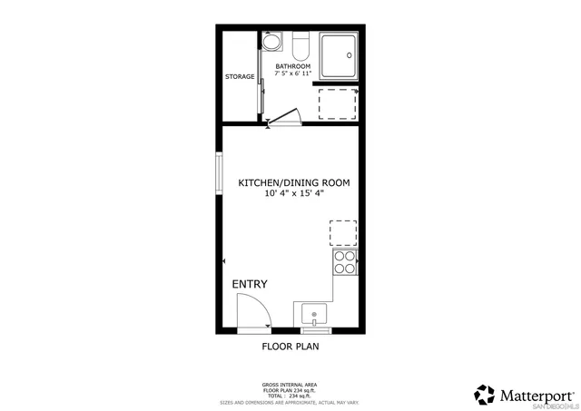 a picture of a floor plan