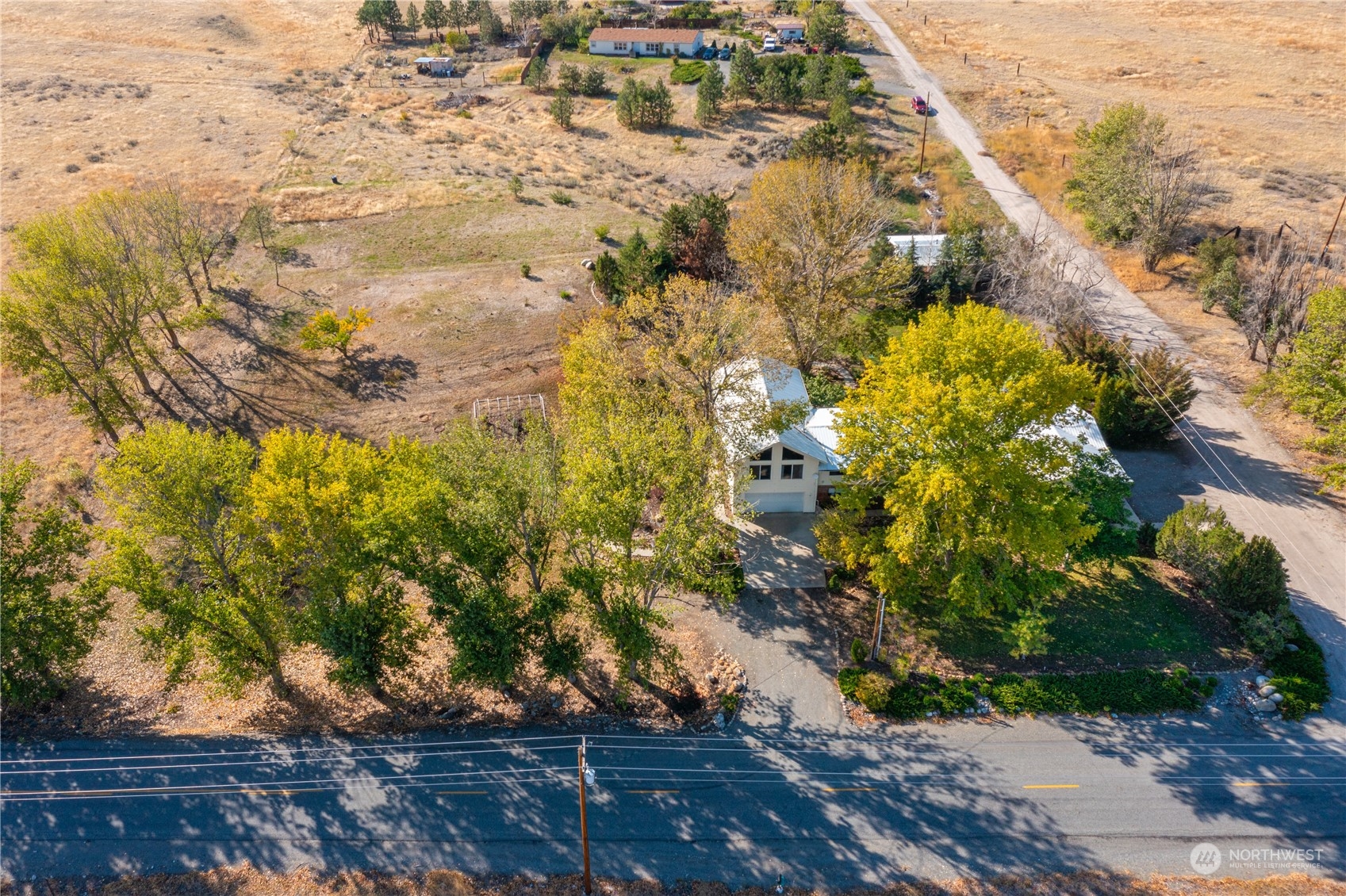 141 Johnson Creek Road Omak, WA 98841 - Photo 35 of 40 a view of a yard