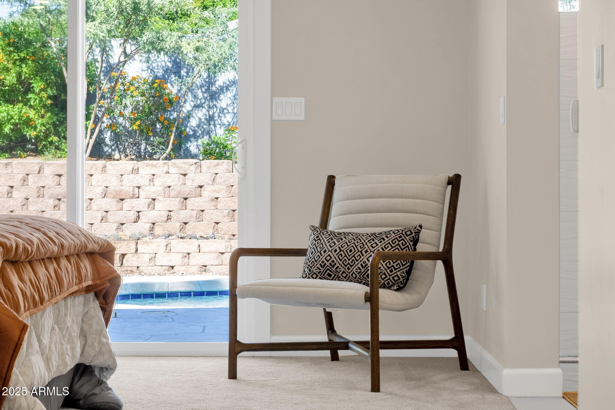 2276 East Mercer Lane Phoenix, AZ 85028 - Photo 47 of 61 a bedroom with a bed and a window