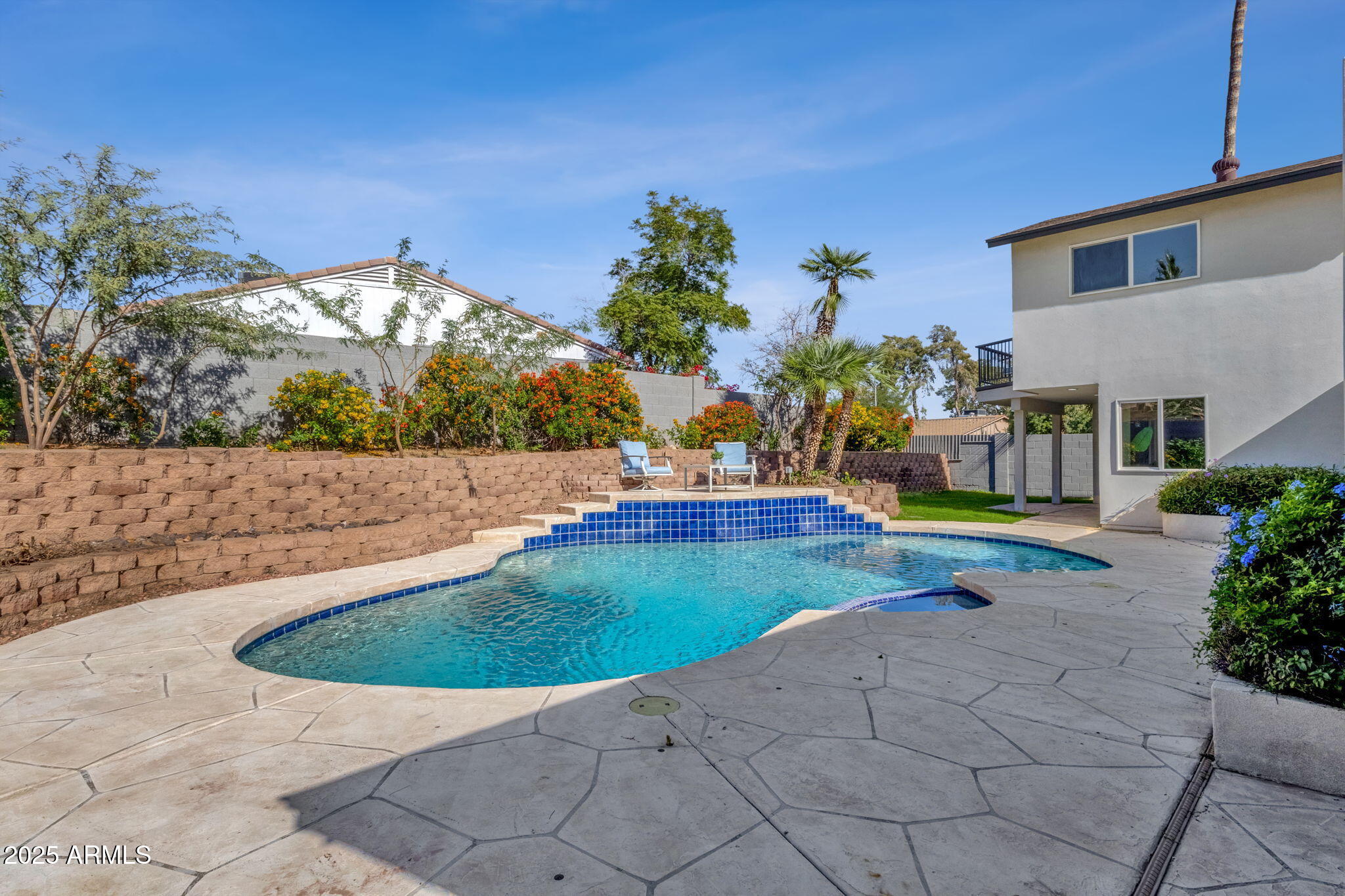 2276 East Mercer Lane Phoenix, AZ 85028 - Photo 55 of 61 a view of outdoor space yard and swimming pool