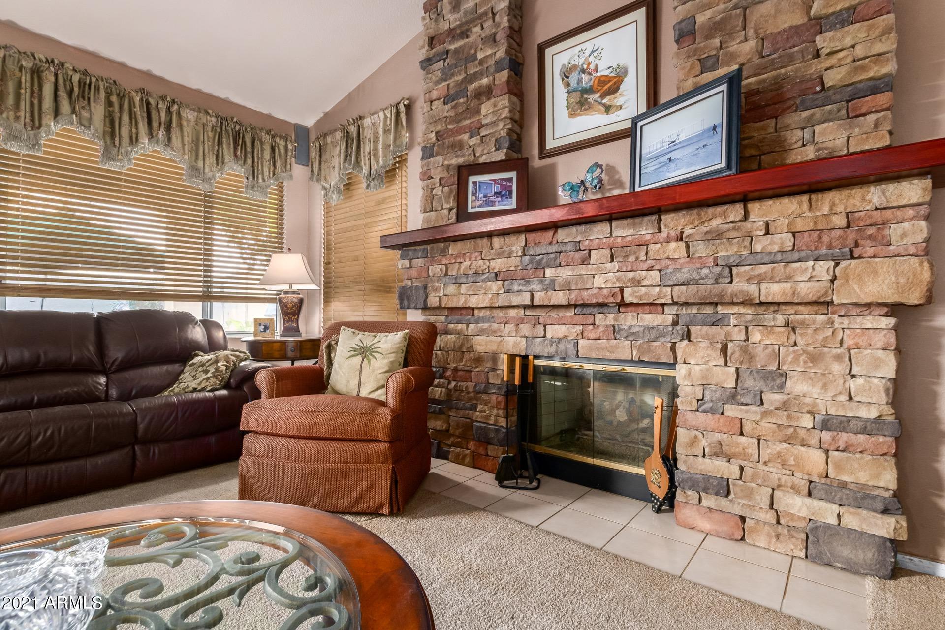 216 West Smoke Tree Road Gilbert, AZ 85233 - Photo 13 of 55 Natural Gas Fireplace