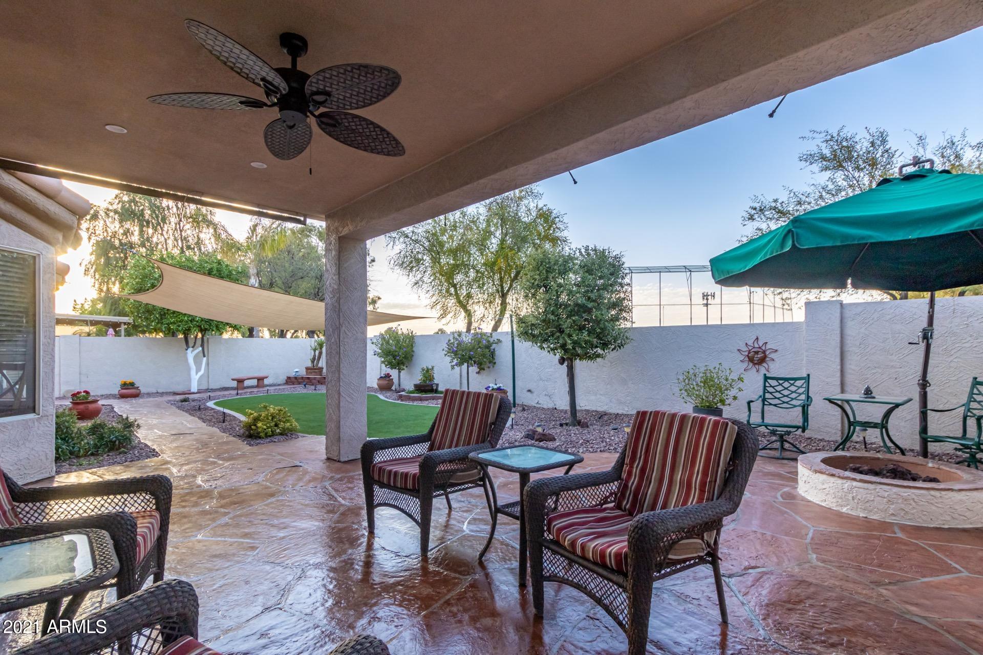 216 West Smoke Tree Road Gilbert, AZ 85233 - Photo 38 of 55 Breathtaking Backyard