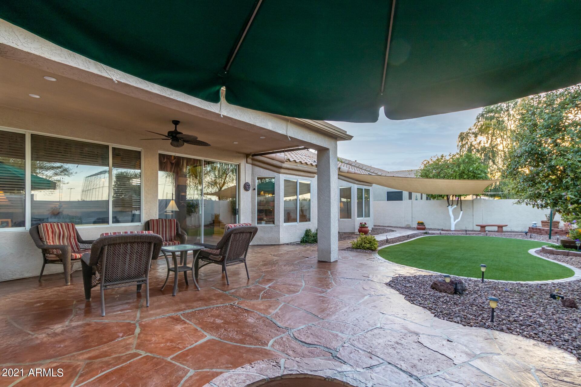 216 West Smoke Tree Road Gilbert, AZ 85233 - Photo 40 of 55 Breathtaking Backyard