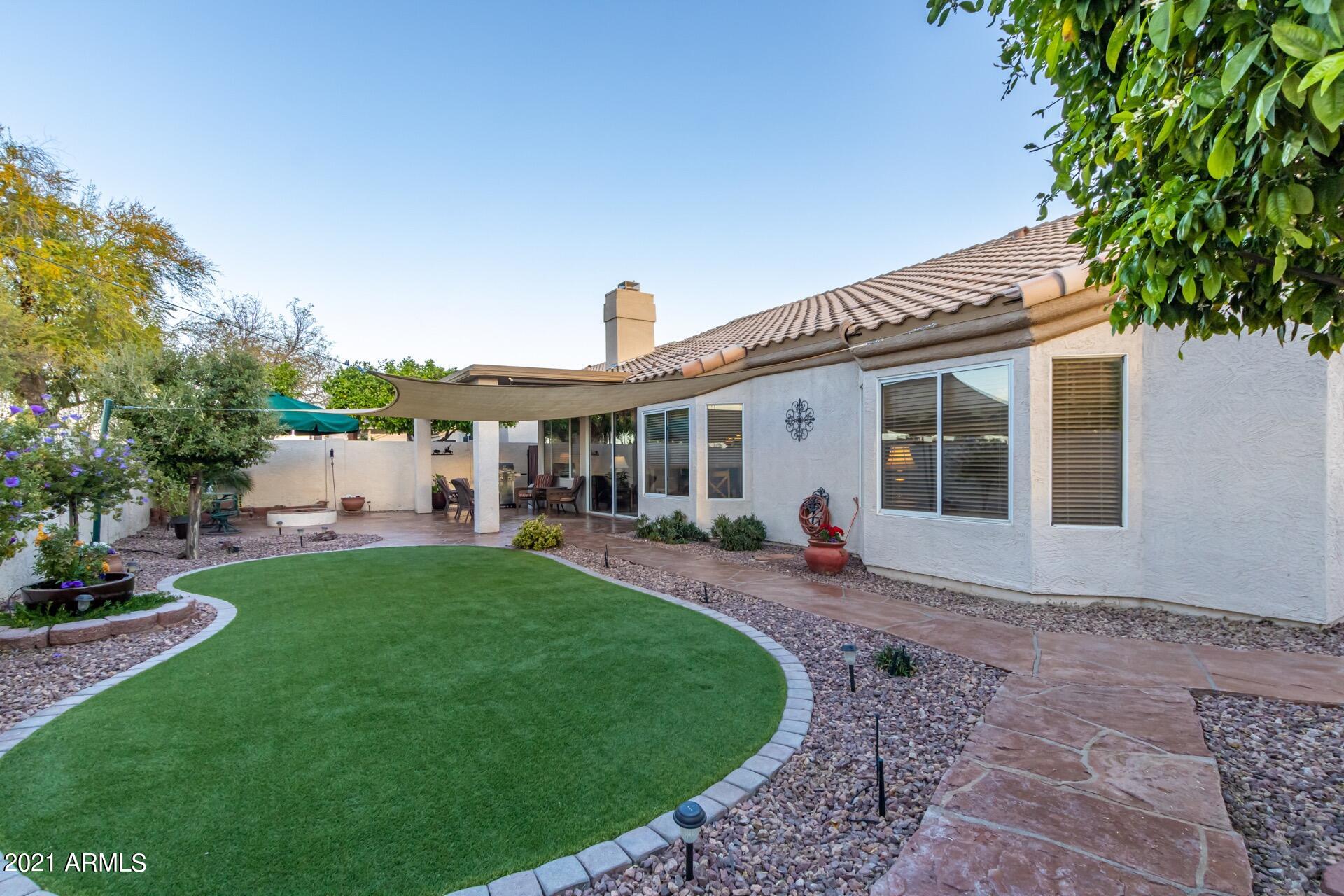 216 West Smoke Tree Road Gilbert, AZ 85233 - Photo 41 of 55 Breathtaking Backyard