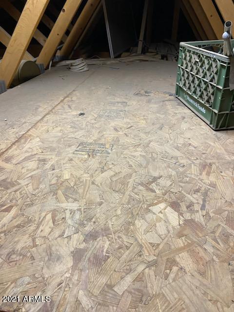 216 West Smoke Tree Road Gilbert, AZ 85233 - Photo 50 of 55 Attic Deck added for Storage