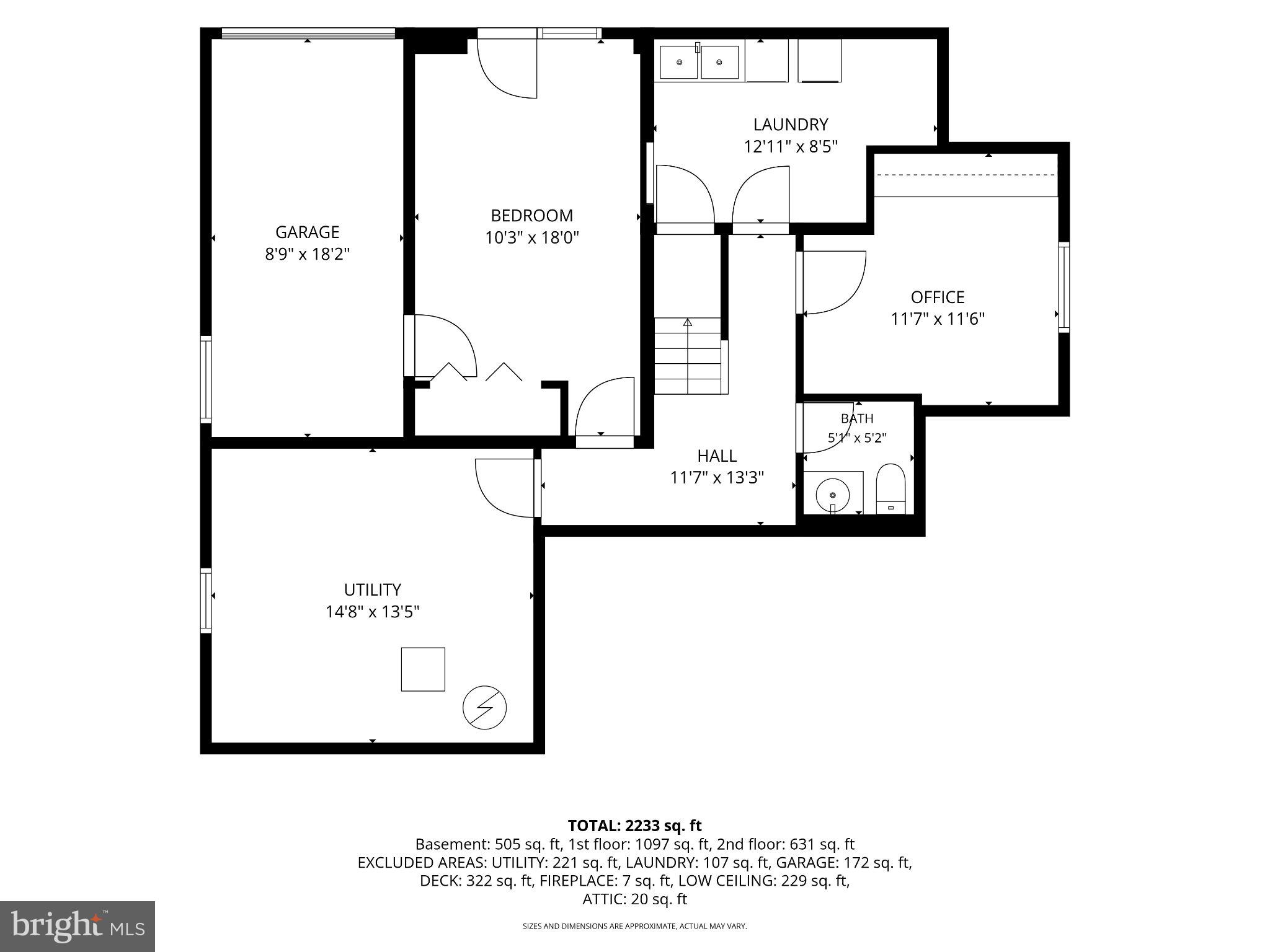 600 Hastings Road Baltimore, MD 21286 - Photo 62 of 64 Lower Level Floor Plan
