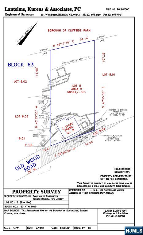 9 Old Wood Road Edgewater, NJ 07020 - Photo 20 of 20